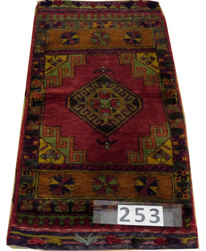 Handmade Turkish Kayseri Yeşilhisar Orijinal Wool on Wool Carpet – FREE SHIPPING..!