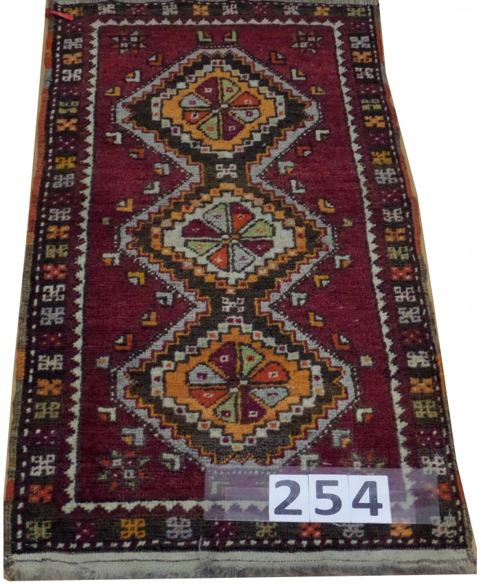 Handmade Turkish Sivas Zara Orijinal Wool on Wool Carpet – FREE SHIPPING..!