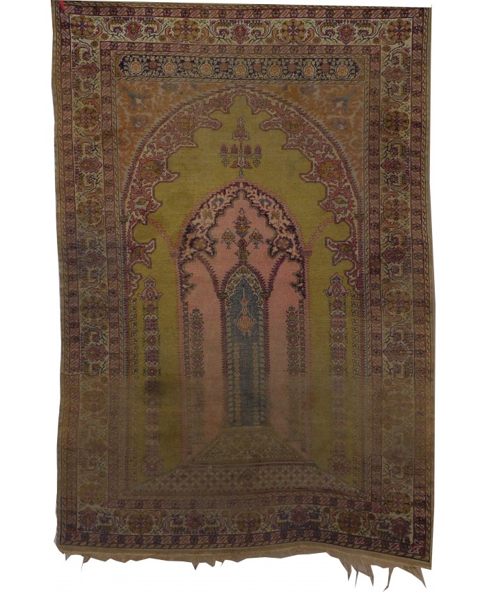 Handmade Kayseri Nebati Original Wool on Cotton Carpet – FREE SHIPPING..!