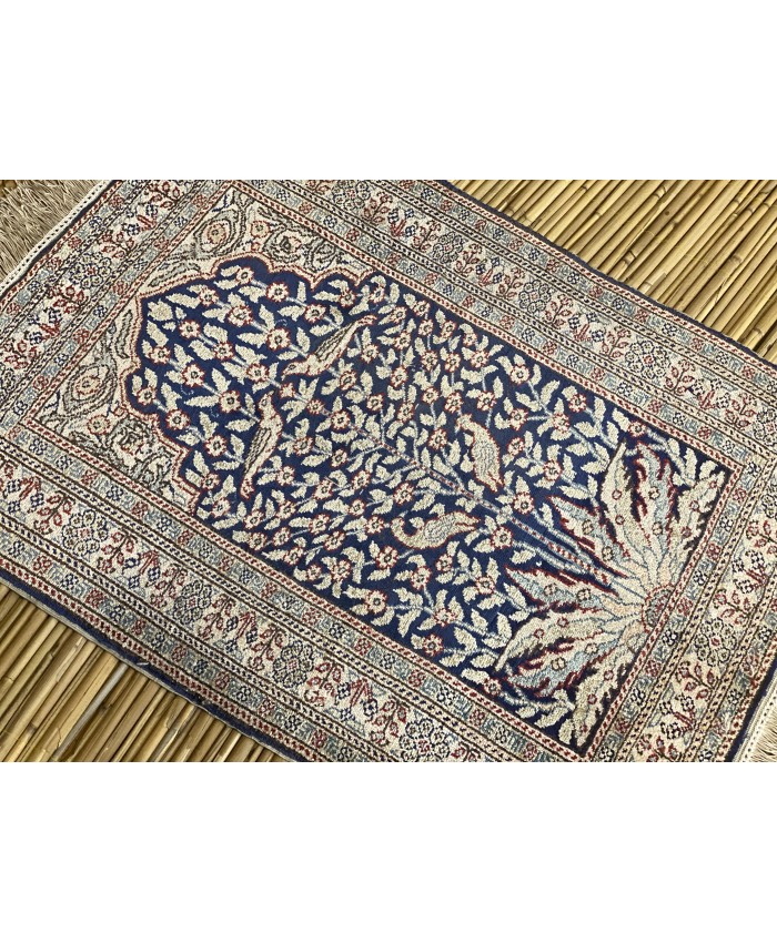 Handmade Turkish Kayseri Original Silk Carpet  - FREE SHIPPING..!