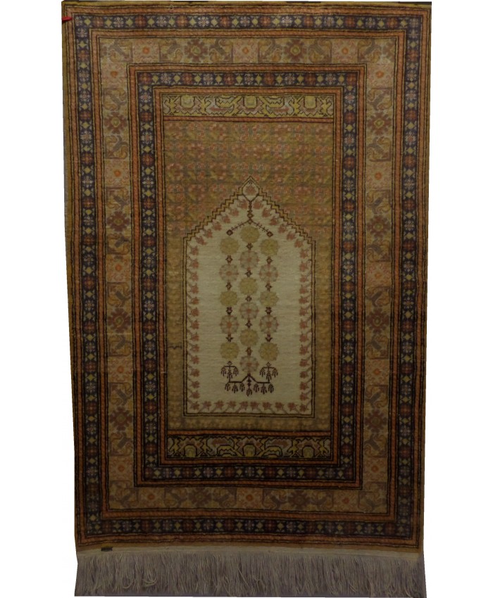 Handmade Turkish Kayseri Floss Silk on Cotton Carpet –  FREE SHIPPING..!