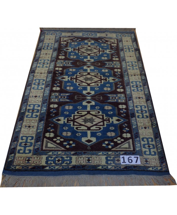 Sirvan Nomadic Handmade Wool on Wool Carpet – FREE SHIPPING..!