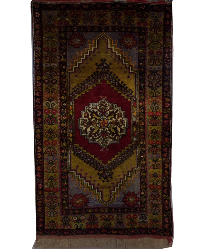 Turkish Cappadocia Ortakoy Nomadic Handmade Wool on Wool Carpet – FREE SHIPPING..!