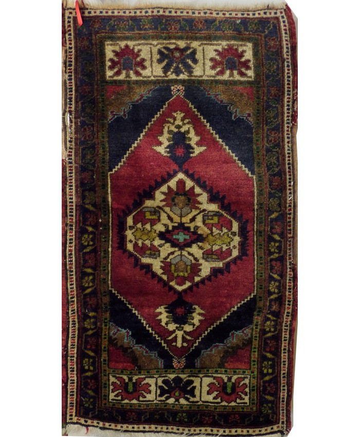 Turkish Niğde Taşpınar Nomadic Handmade Wool on Wool Carpet – FREE SHIPPING..!