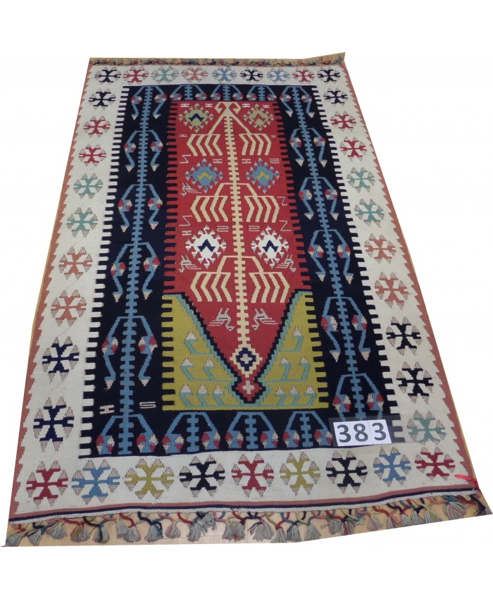 Handmade Turkish Kayseri Acrylic Original Kilim – FREE SHIPPING..!