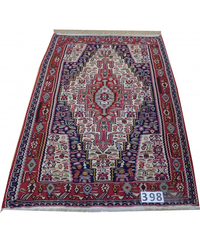 Handmade Hakkari Sine Original Wool On Cotton Kilim – FREE SHIPPING..!