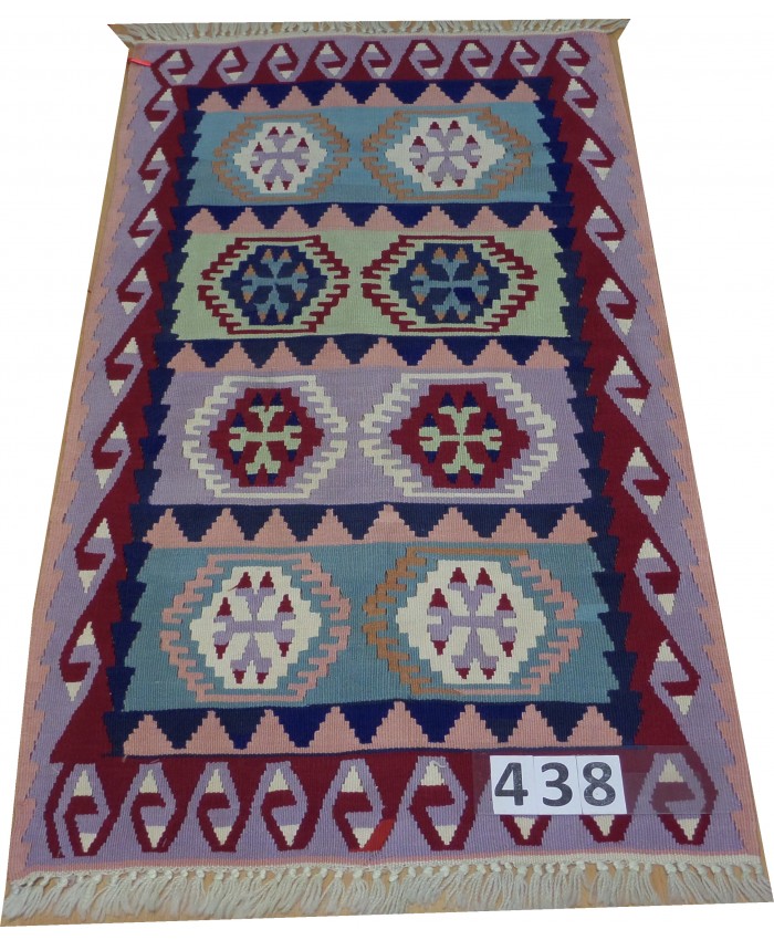 Handmade Turkish Kayseri Acrylic Original Kilim – FREE SHIPPING..!