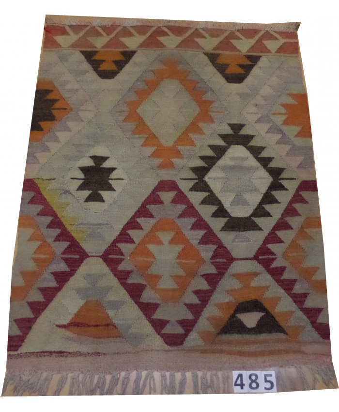 Handmade Turkish Anatolia Nomadic Kilim Original Wool On Cotton – FREE SHIPPING..!