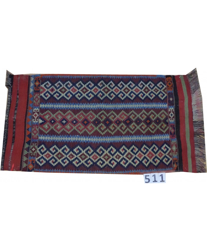 Handmade Turkish Anatolia  Nomadic Kilim Original Wool On Wool  – FREE SHIPPING..!