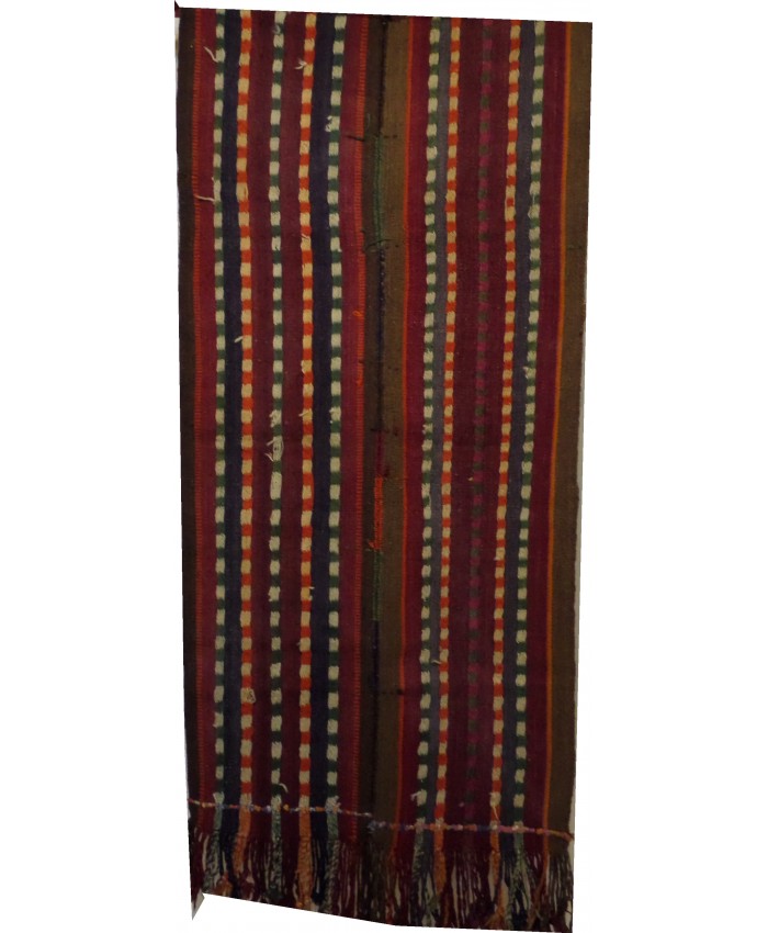 Handmade Turkish Anatolian Nomadic Kilim Şal Original Wool On Wool – FREE SHIPPING..!