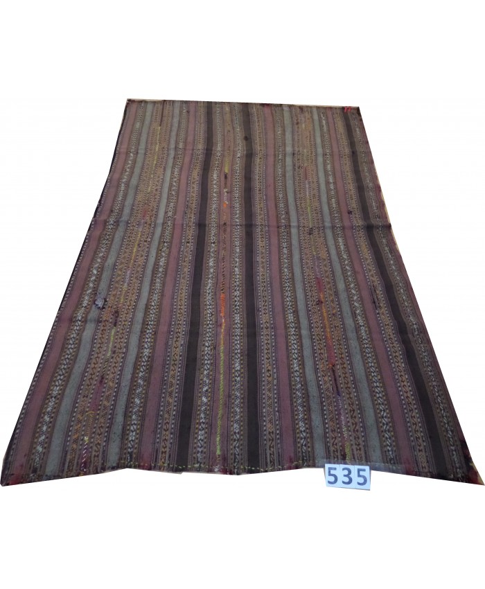 Handmade Turkish Anatolian Nomadic Kilim Şal Original Wool On Wool – FREE SHIPPING..!