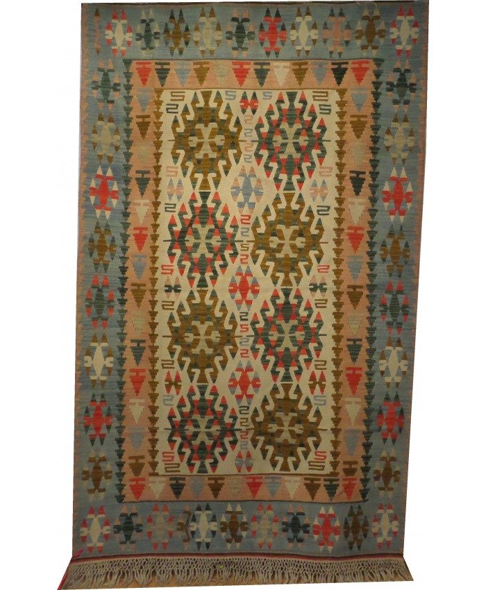 Handmade Turkish Kayseri Kilim Original Wool On Wool – FREE SHIPPING..!